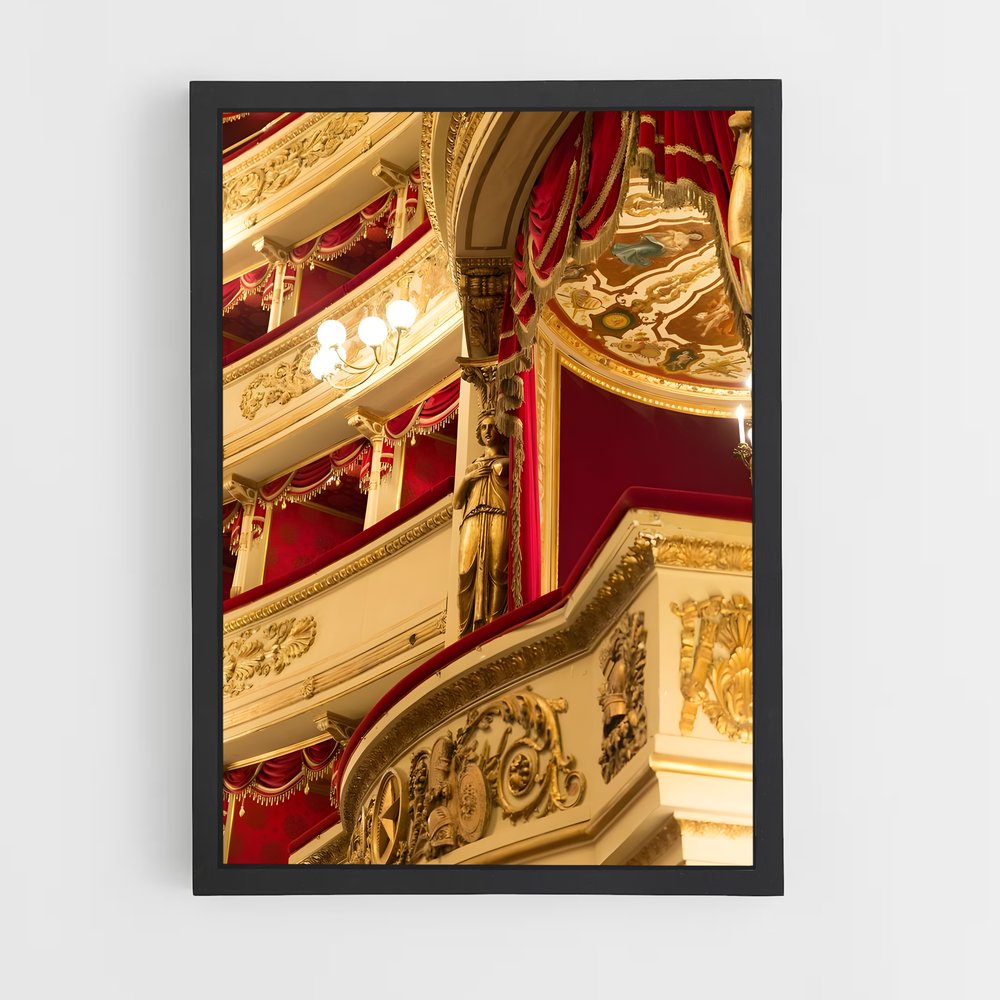 Poster L'Opéra de Paris – affiche Danse (vue 2)